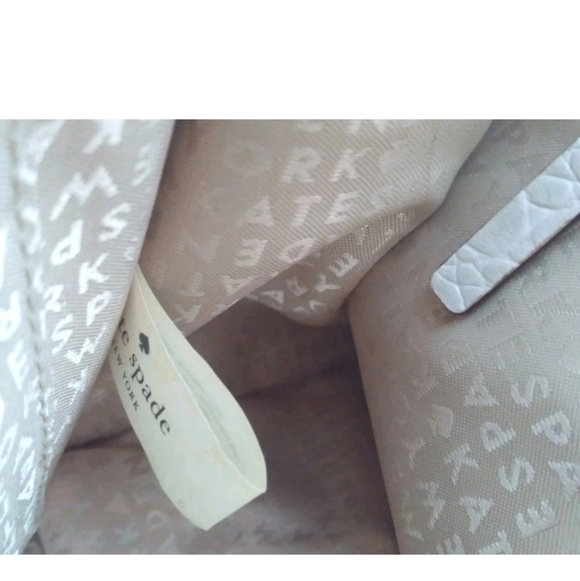 Kate Spade Doris Orchard Valley Handbag Sidewalk Beige Kelly Bag Retail $375 - Picture 11 of 13